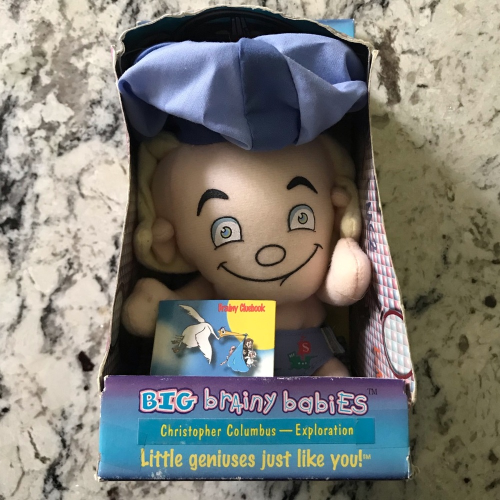 Vintage Big Brainy Baby Toy